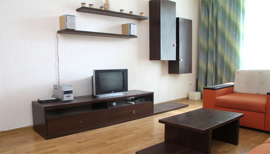 Appartamento economico nel centro di Chisinau: 2 stanze, 1 camera da letto, 49 m²